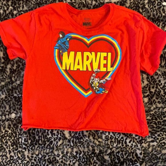 Marvel Tops - NWOT Marvel Crop top